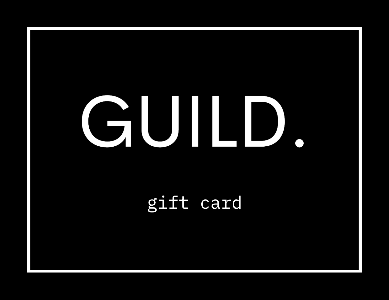 GIFT CARD.